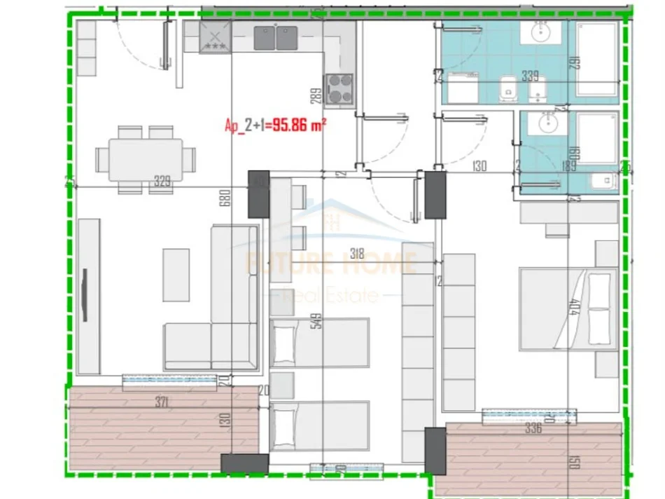 Shitet,Apartament 2+1+2,Paskuqan 0696069906