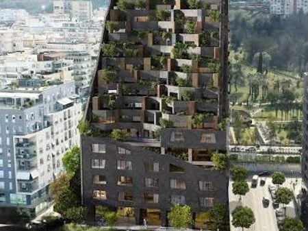 Tirane, shitet apartament 2+1+Ballkon Kati 9, 123 m² 371.760 € (rruga e Kosovarve)