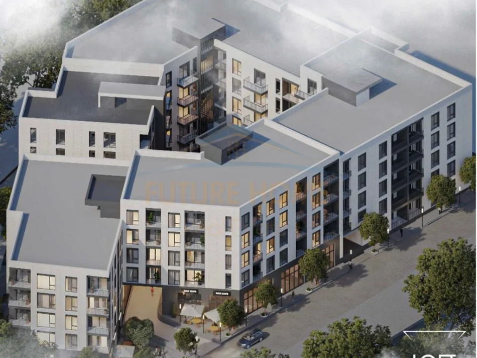 Tirane, shitet apartament 1+1 Kati 4, 72 m² 78.870 € (Rezidenca Platinium, Paskuqan)