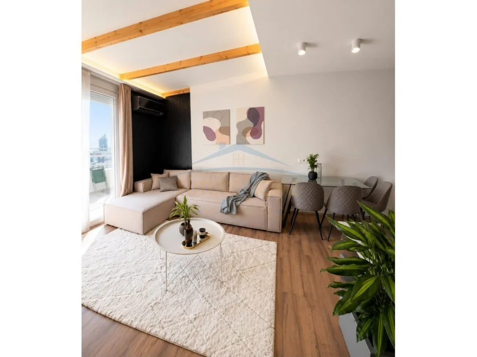 Tirane, jepet me qera apartament 1+1+Ballkon Kati 7, 65 m² 550 € (Unaza e Re)
