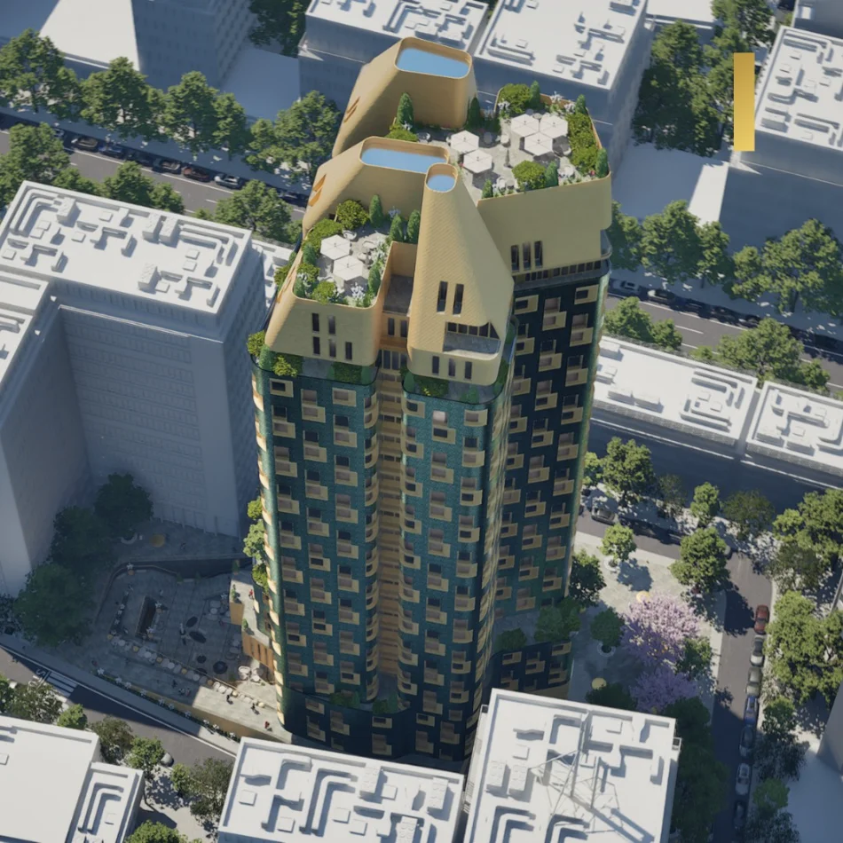 Tirane, shitet apartament 1+1+Ballkon Kati 12, 75 m² 230.000 € (Bazaar Gate)