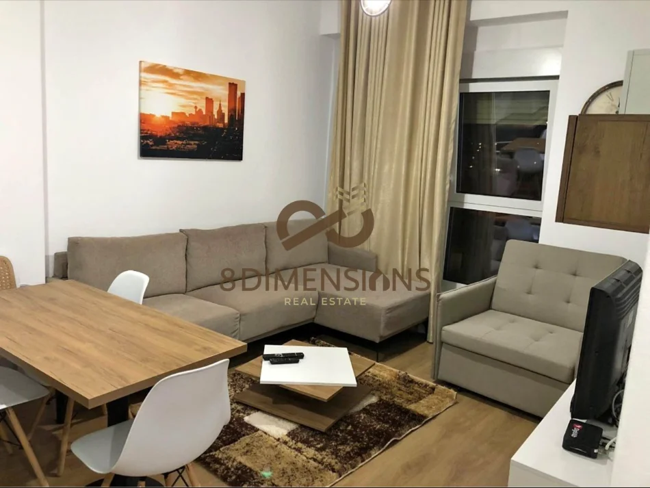 Tirane, jepet me qera apartament 1+1 Kati 6, 54 m² 400 € (ali demi)