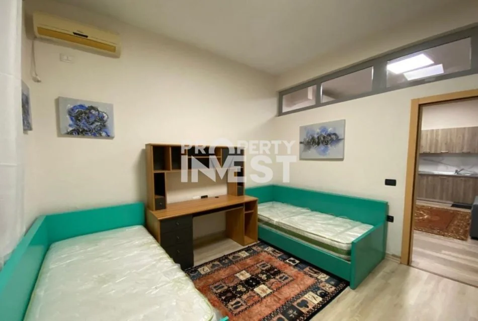 Tirane, jepet me qera apartament 1+1+Aneks+Ballkon Kati 2, 65 m² 500 € (Vilat Gjermane)