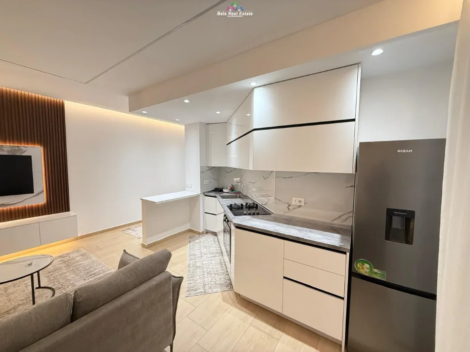Tirane, jepet me qera apartament 1+1+Ballkon Kati 4, 65 m² 830 € (kopshti botanik)