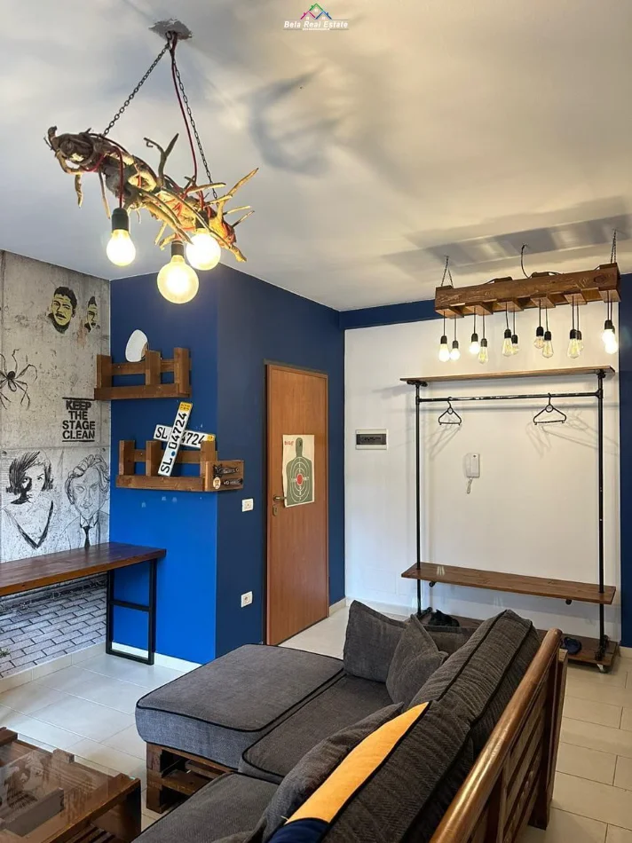 Tirane, jepet me qera apartament 1+1+Ballkon Kati 2, 57 m² 570 € (kopshti zoologjik)