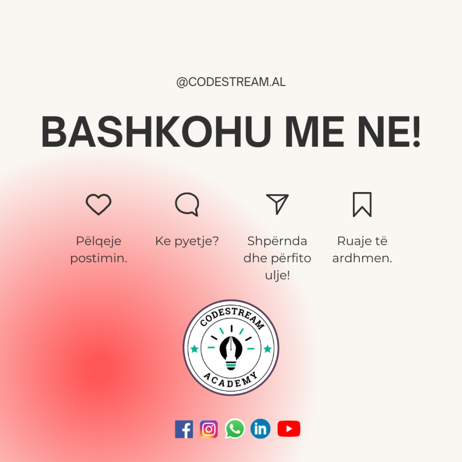 OFERTA PËR MUAJIN KORRIK NË KURSET E IT dhe PROGRAMIM