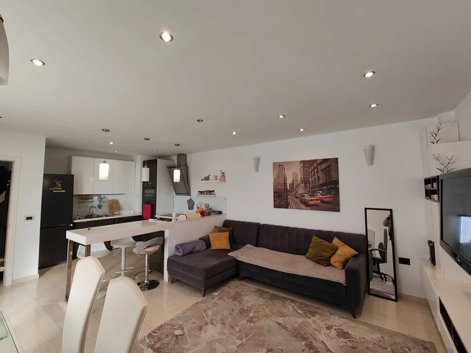 Tirane, jepet me qera apartament 2+1 Kati 9, 100 m² 800 € (Rr.Myslym Shyri)