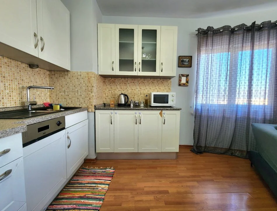 Tirane, jepet me qera apartament 1+1 Kati 9, 520 € (tek rringu zogu i zi)