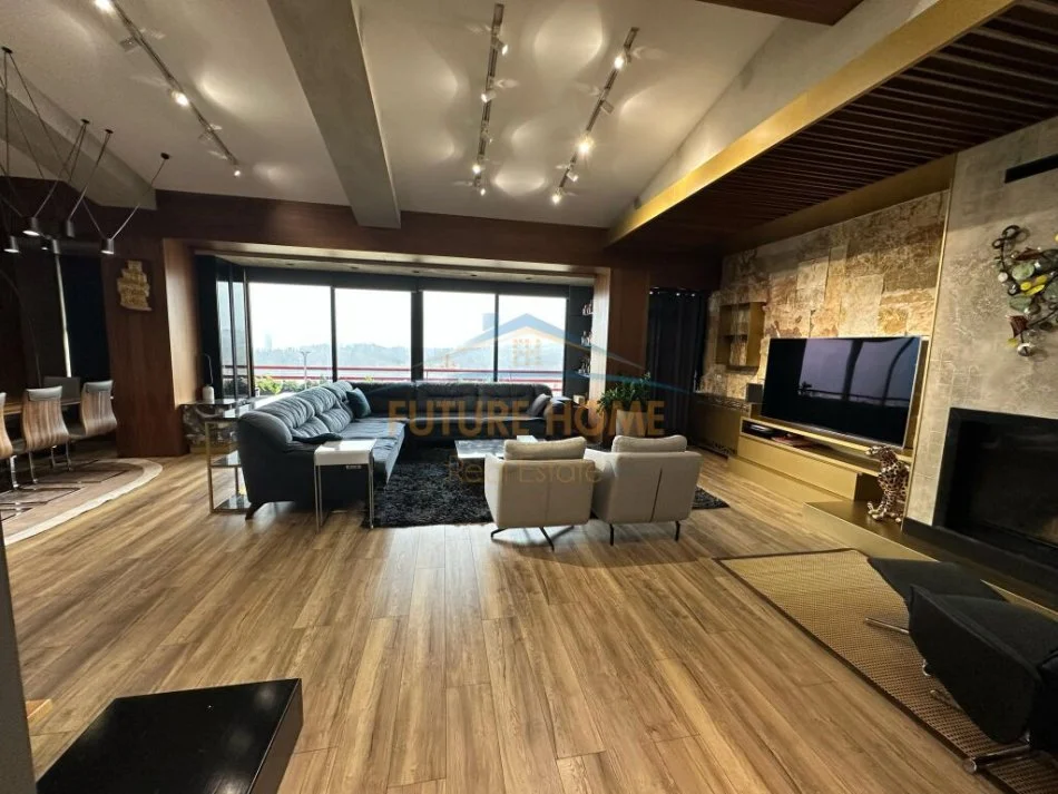 Tirane, jepet me qera apartament+verande | Penthouse 4+1+Aneks+Ballkon Kati 5, 300 m² 3.000 € (liqeni i thate)