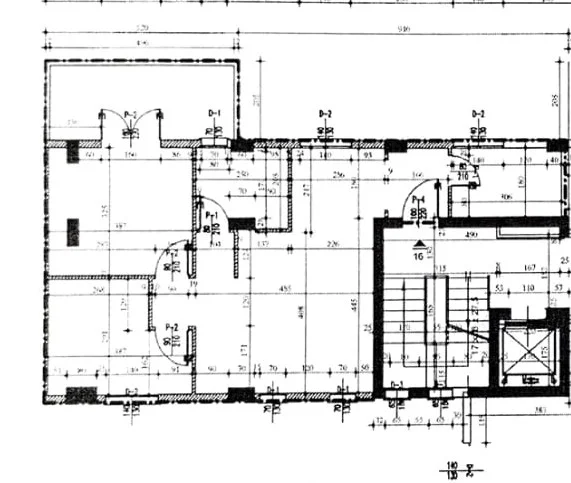 Tirane, jepet me qera zyre Kati 6, 94 m² 600 € (Rruga Fortuzi, prane Hotel Comfort)