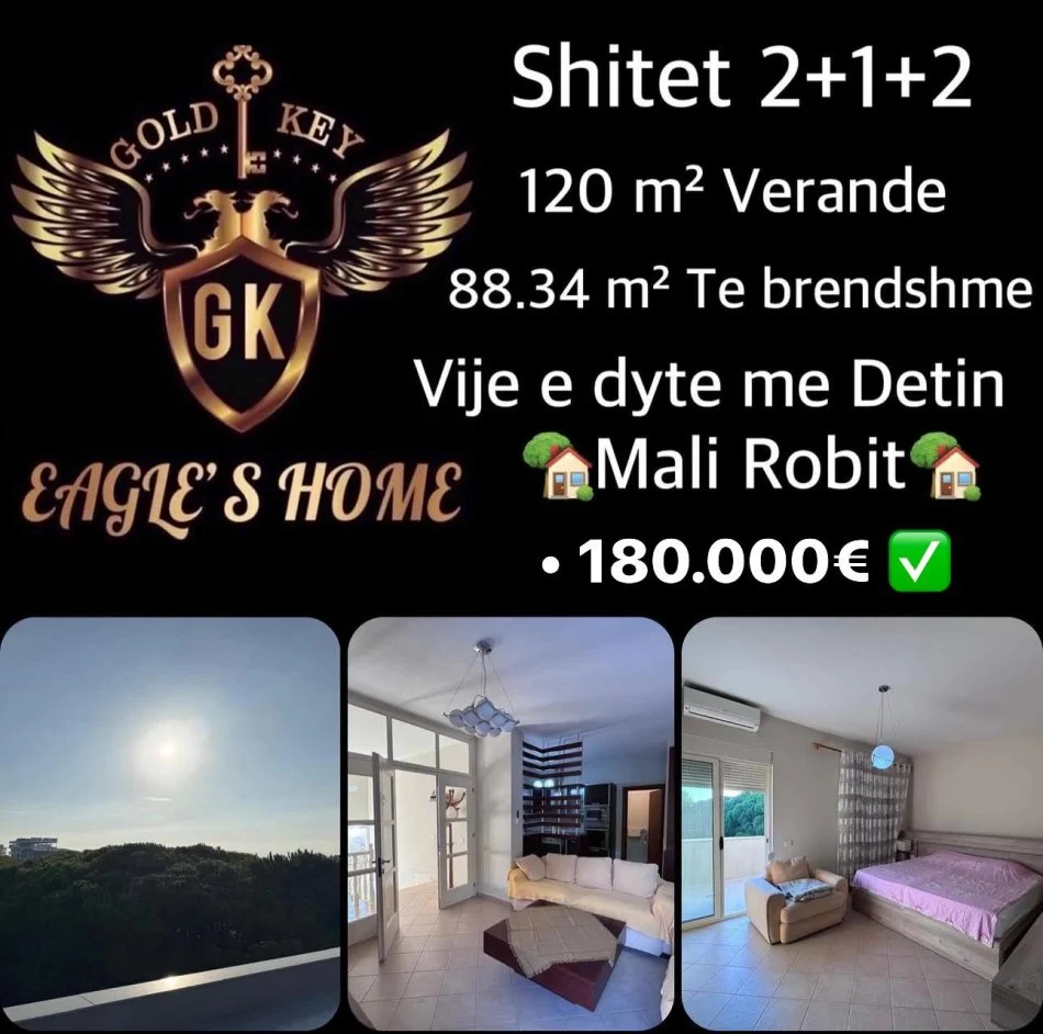 Durres, shes apartament+verande | Penthouse 3+1+Aneks+Ballkon Kati 3, 299 m² 180.000 € (Golem,Pishat E ButaULET CMIMI 180.000€)