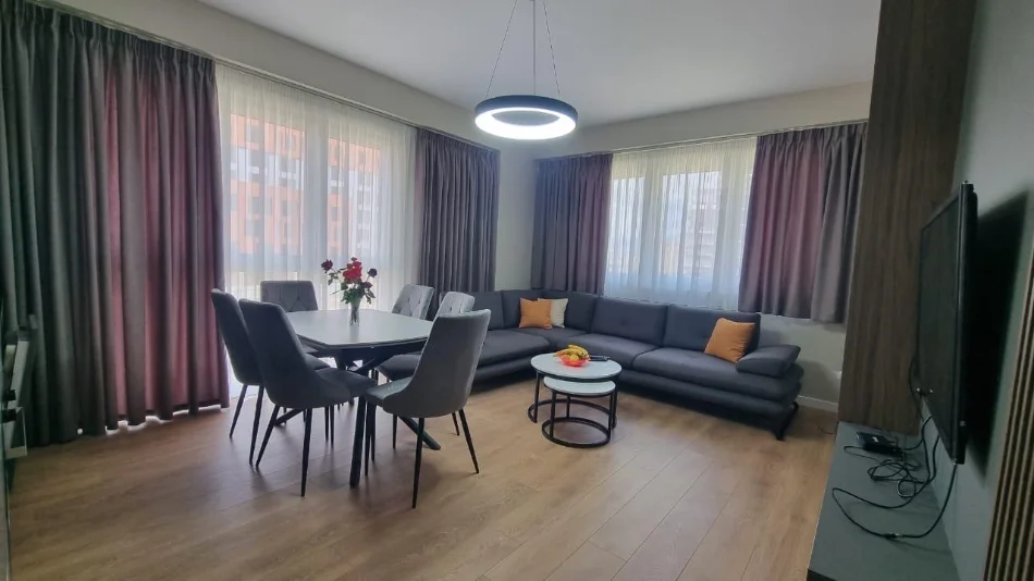 Tirane, jepet me qera apartament 1+1 Kati 2, 70 m² 550 € (Kompleksi Urban Gate Astir)