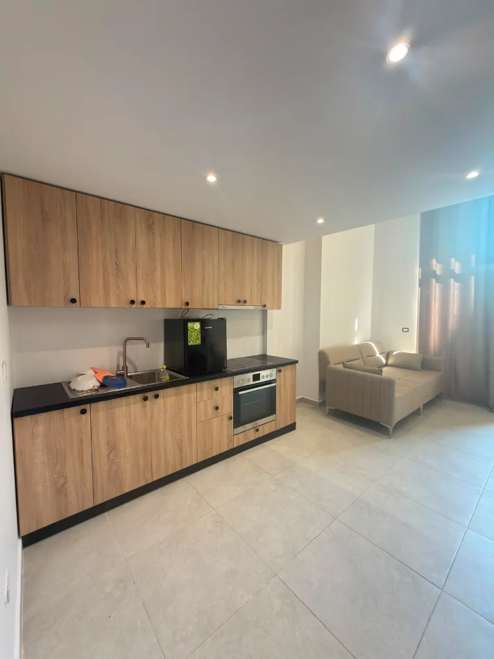 Tirane, jepet me qera apartament duplex 1+1 Kati 1, 70 m² 400 € (Yzberisht)