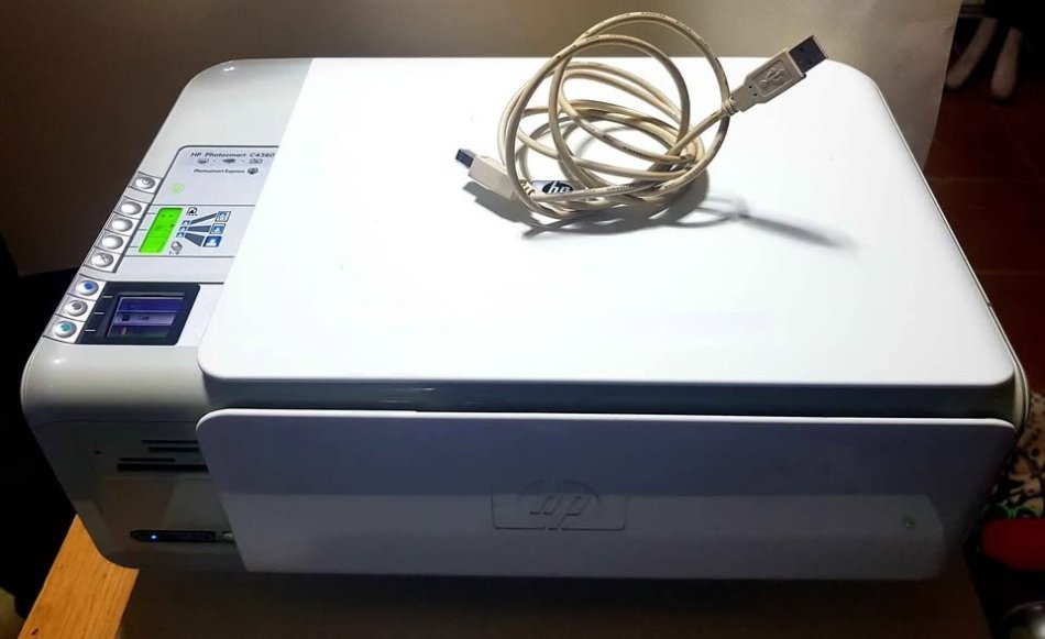 Lushnje, shes Printer PRINTER HP PHOTOSMART C4380. - 25 MIJ LEK TE VJETRA . ( lexo pershkrimin )