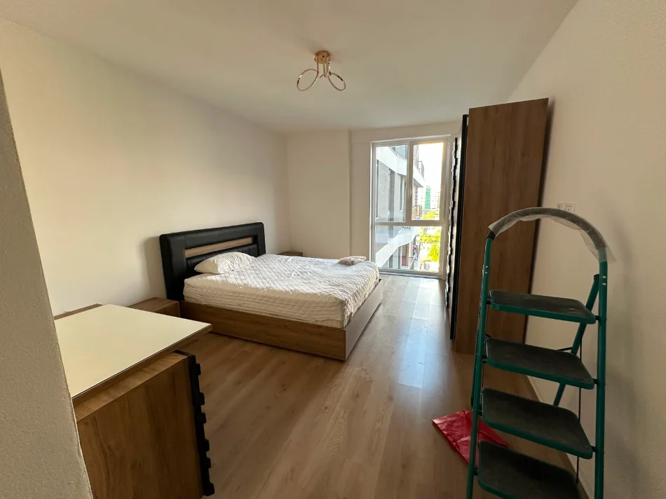 Tirane, jepet me qera apartament 1+1+Ballkon Kati 5, 67 m² 350 € (Rruga Lidhja e Prizrenit)