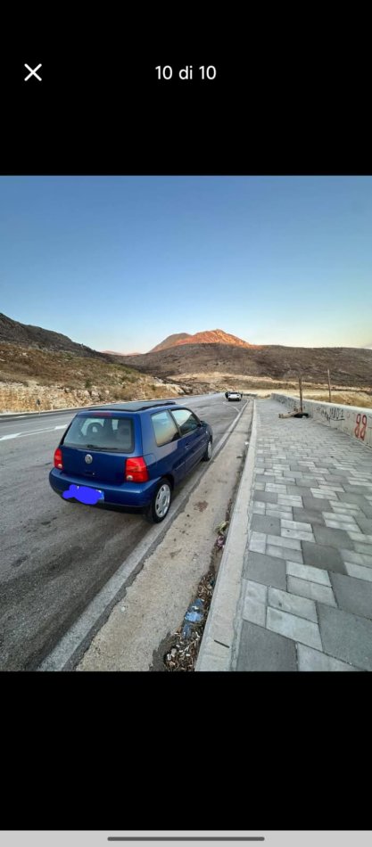 Vlore, shitet makine Volkswagen Lupo 1.4 Benzin, blu manuale Klima 20.500 km 2.500 €