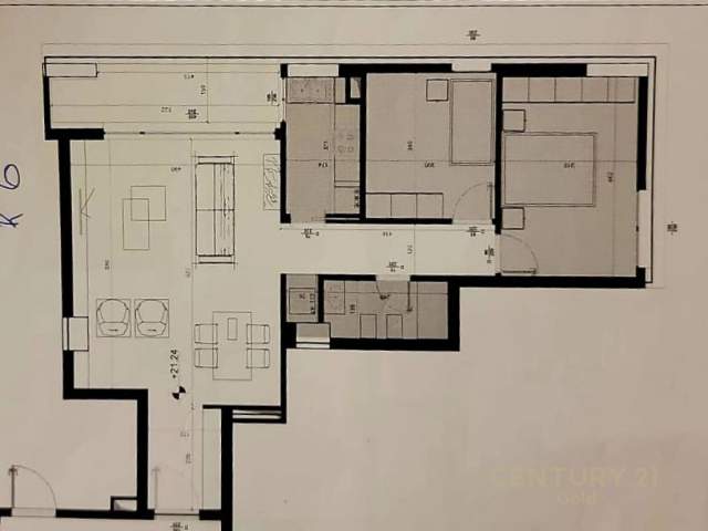 Tirane, shitet apartament 2+1+BLK Kati 5, 111 m² 117.000 Euro (5 Maji)