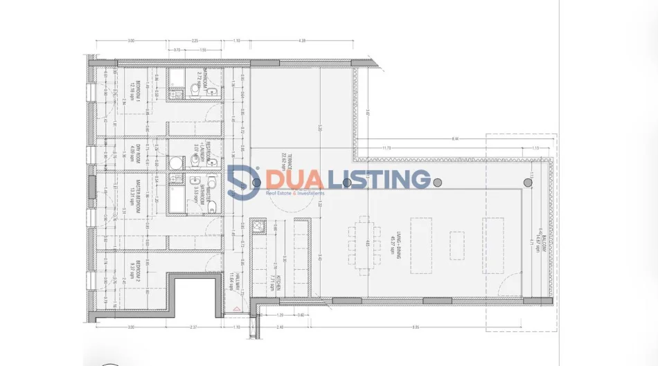 Tirane, shitet apartament 3+1 , 197 m² 354.600 € (Qendra Tregtare TEG Tirana)