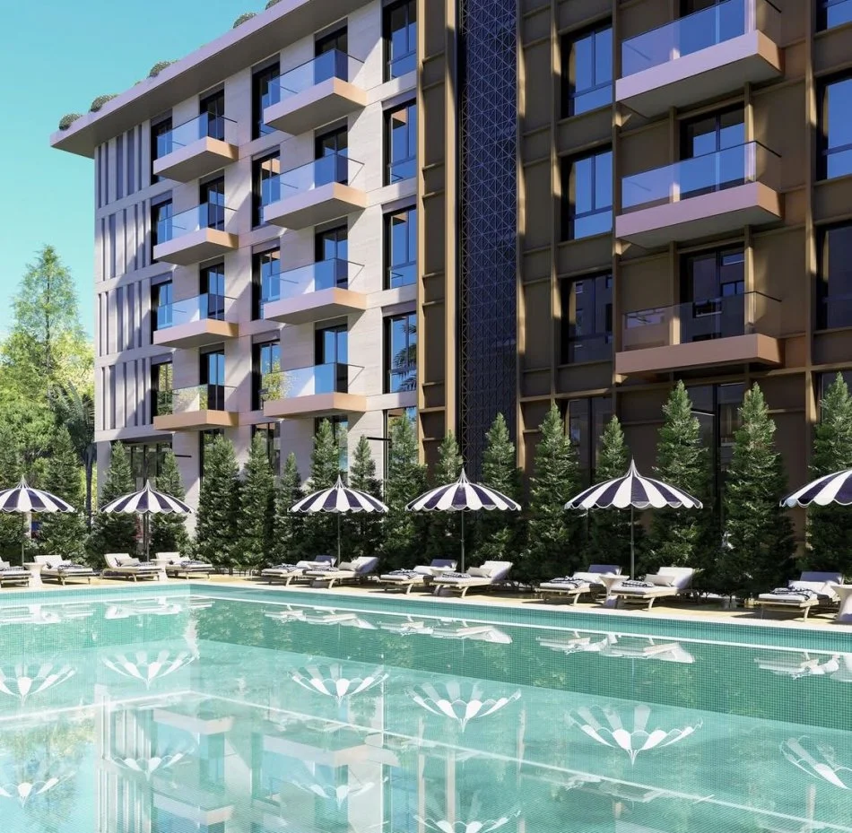 Qerret, shes apartament 1+1+Ballkon , (Palm Paradise, Qerret)