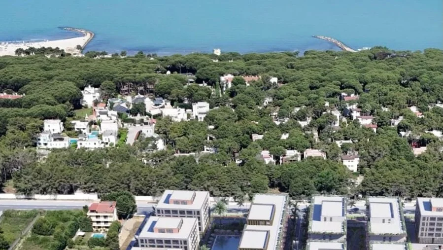 Qerret, shitet apartament 1+1 , 68 m² 72.000 € (palm paradise residence)