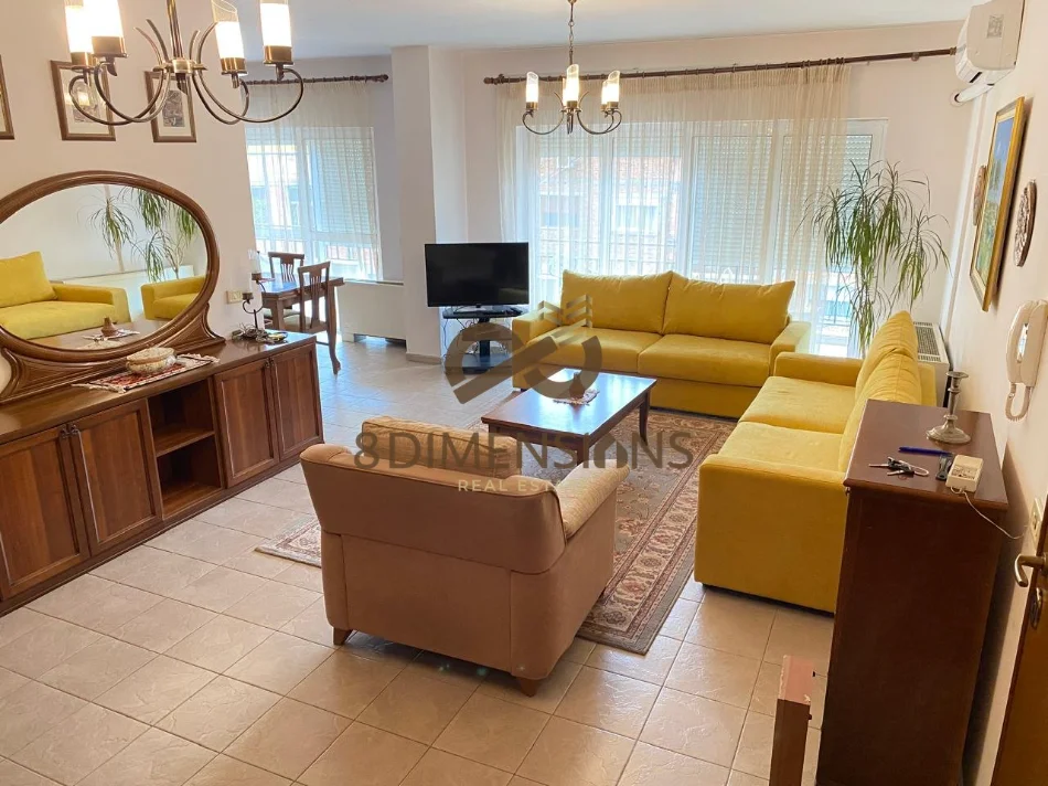 Tirane, jepet me qera apartament 3+1+Ballkon Kati 4, 140 m² 1.450 € (rruga e elbasanit)