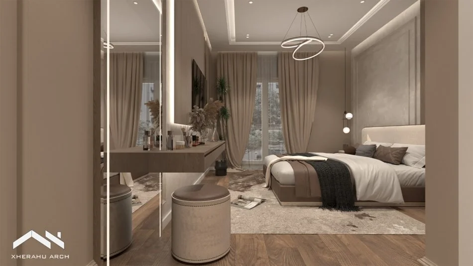 Tirane, shitet apartament 2+1+Ballkon Kati 3, 128 m² 186.000 € (tek Rezidenca Porta Tirana e Re)