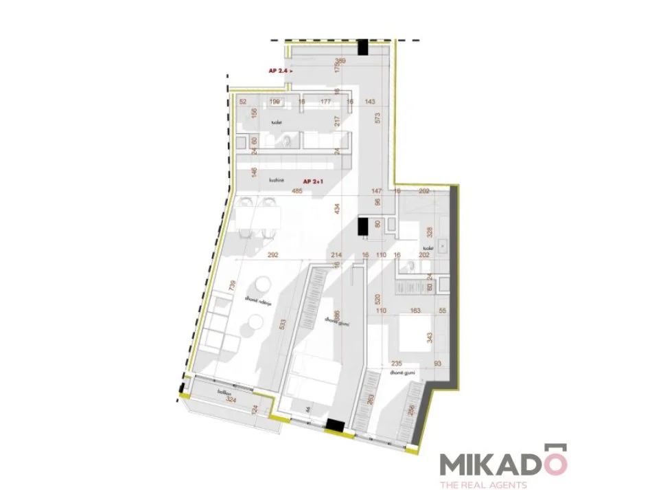 Shitet Apartament 2+1+2 tek rruga ''Qemal Stafa''!