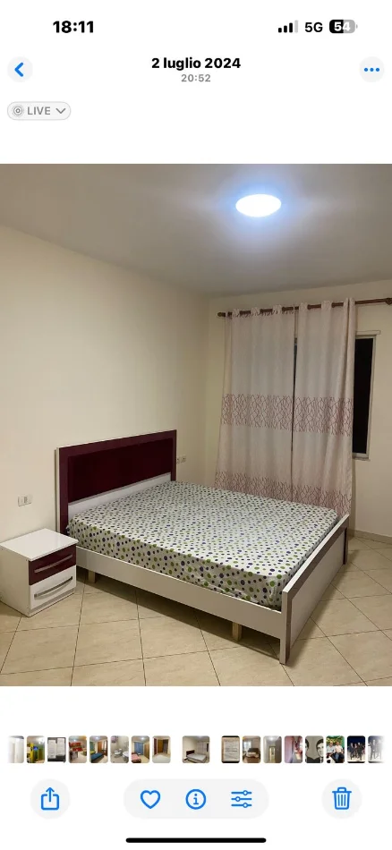 Tirane, jepet me qera apartament 3+1 Kati 8, 550 € 