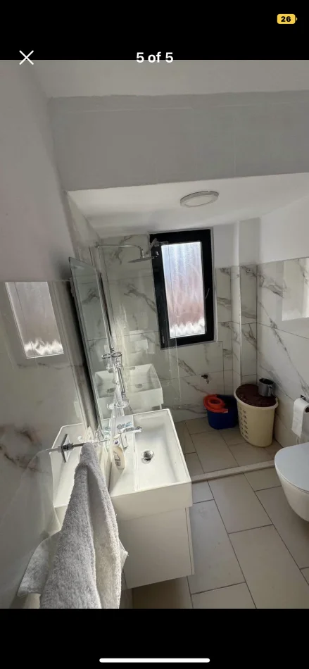 Tirane, jepet me qera apartament 1+1 Kati 1, 60 m² 500 € 