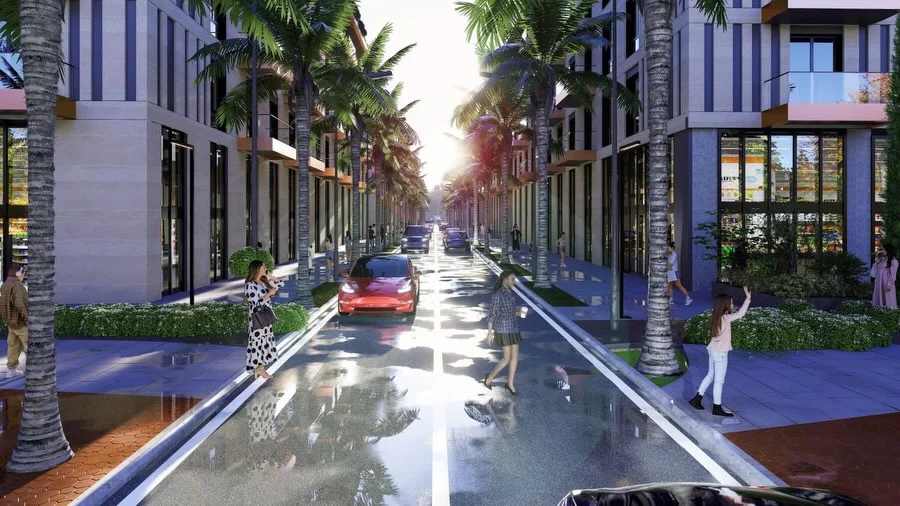 Qerret, shitet apartament 1+1 , 68 m² 72.000 € (palm paradise residence)