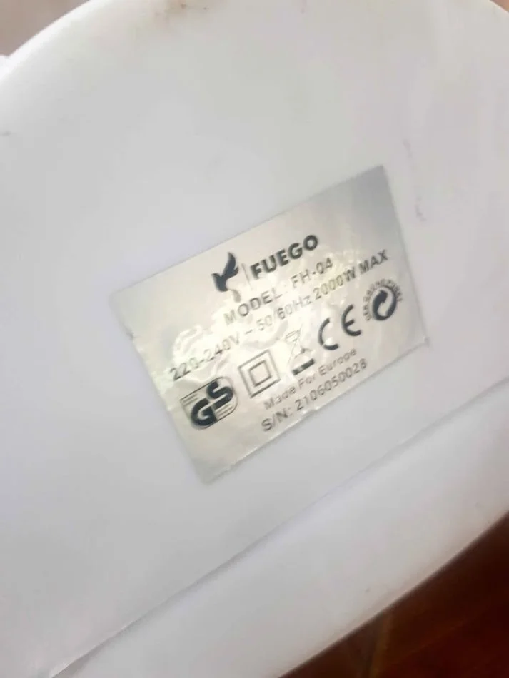 Lushnje, shes Ngrohësin elektrik me ventilator. 9 mij lek te vjetra