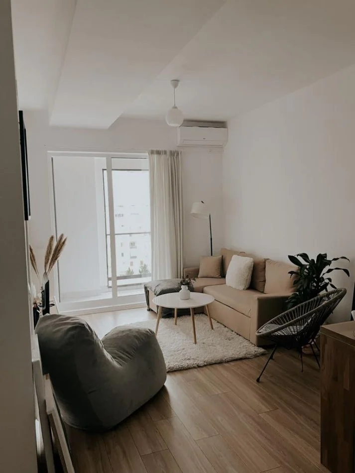 Tirane, jepet me qera apartament 1+1 Kati 3, 63 m² 400 € (Rruga Jordan Misja)