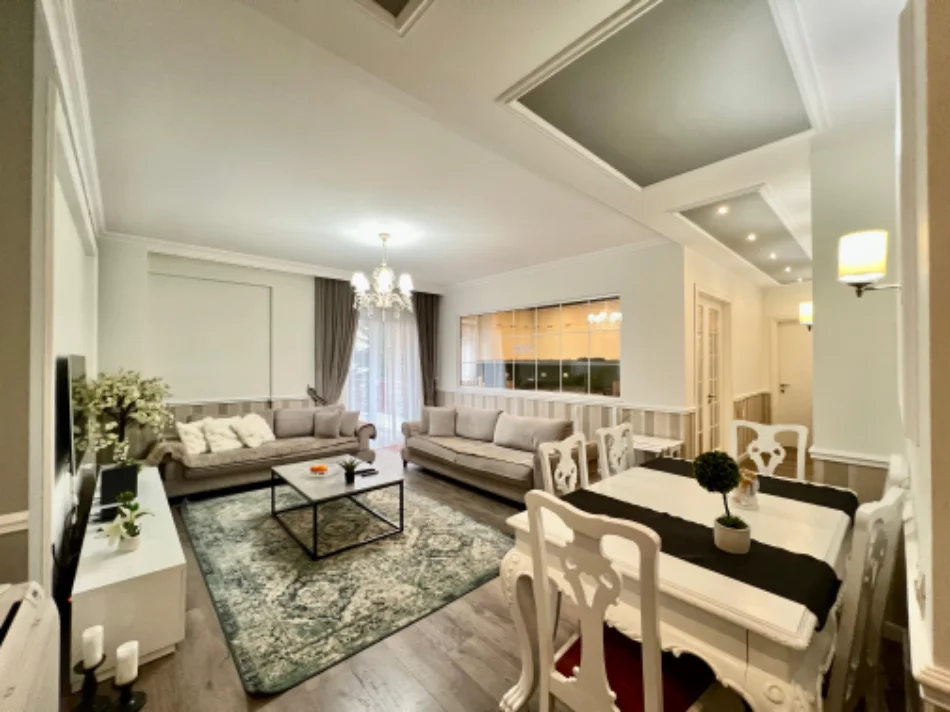 Tirane, jepet me qera apartament 2+1 Kati 4, 125 m² 1.200 € (Kompleksi FZ)