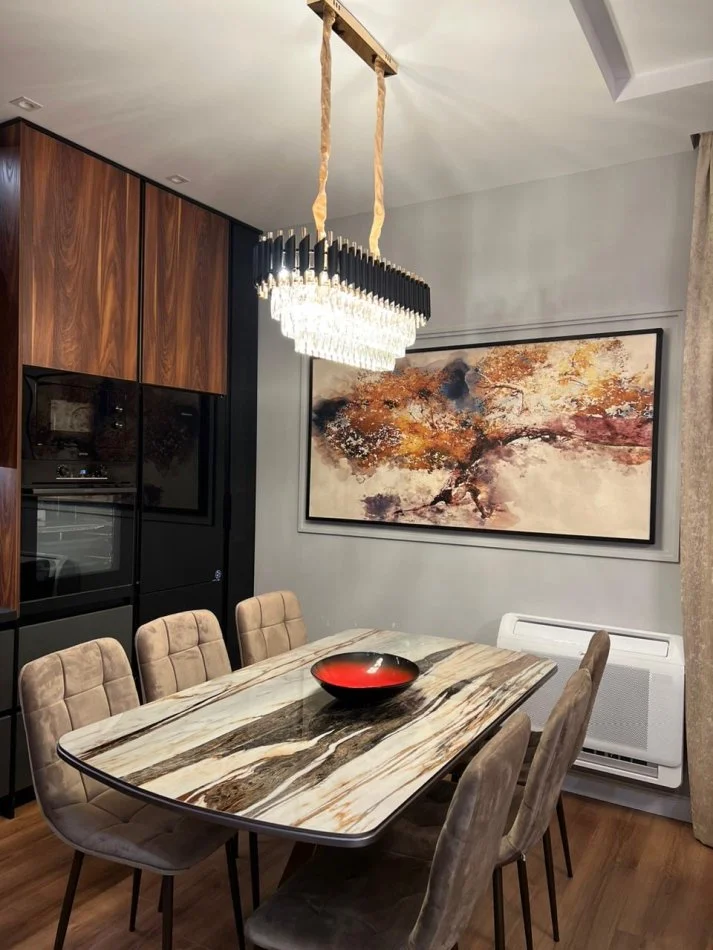 Tirane, jepet me qera apartament 2+1 Kati 3, 120 m² 1.200 € (Secret Garden Residence)