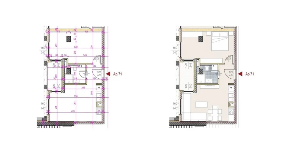 Tirane, shitet apartament 1+1/2+1, 5000 euro/m2, Blloku