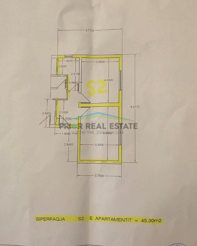 Tirane, shitet apartament 1+1 Kati 4, 45 m² 130.000 € (Te Dollari, Qender)
