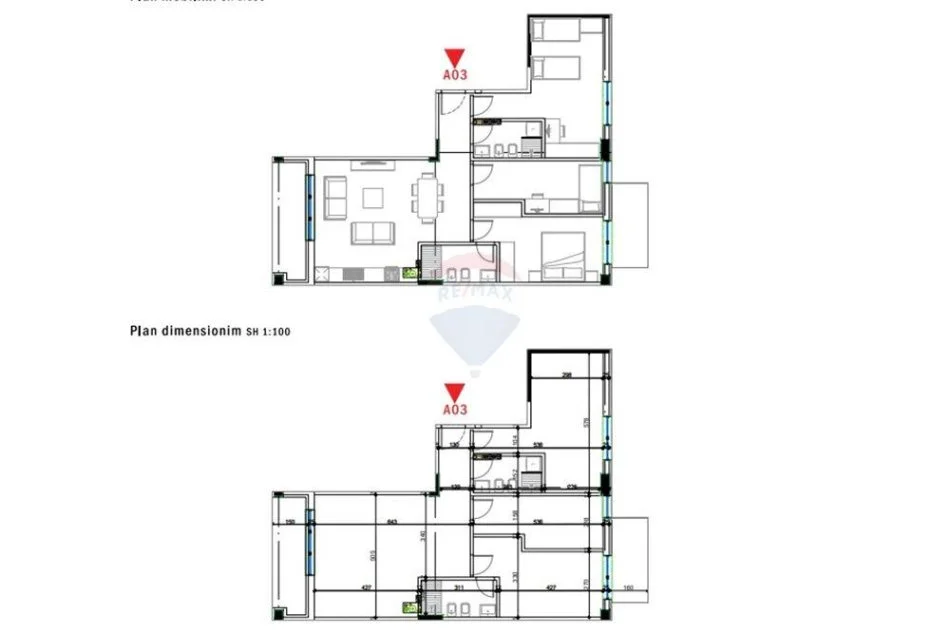 Tirane, shitet apartament 3+1 Kati 1, 127 m² 195.000 € (Bulevardi i ri - Treni)
