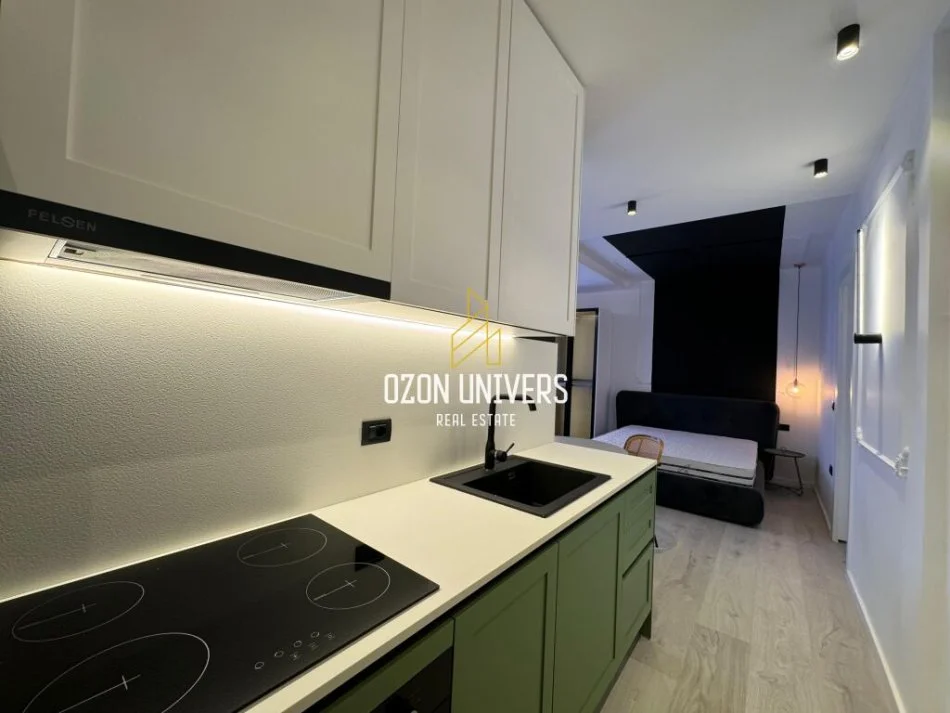 Tirane, jepet me qera garsonier 1+1 Kati 5, 38 m² 500 € (Komuna e Parisit)