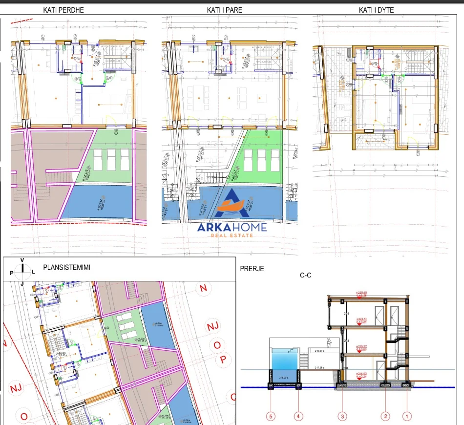 Tirane, shitet Vile 3 Katshe Kati 3, 237 m² 498.370 € 