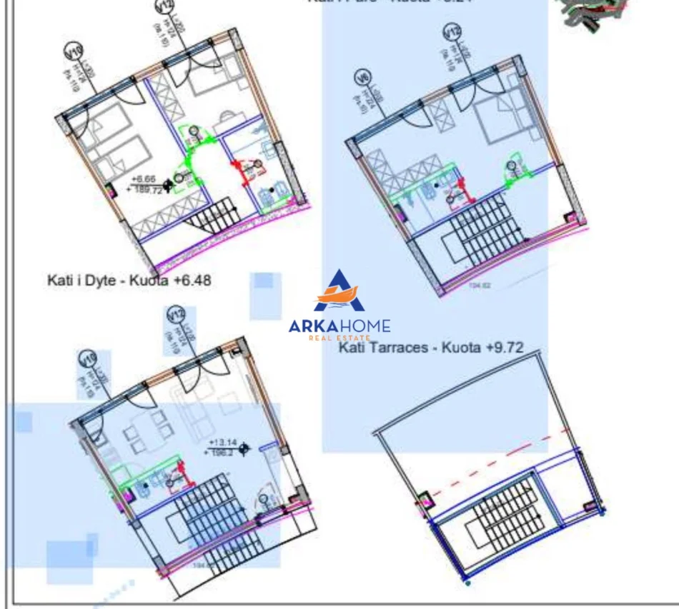 Tirane, shitet apartament 3+1+Ballkon Kati 3, 189 m² 300.000 € 