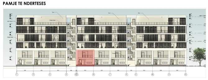 Durres, shitet apartament duplex Dublex Kati 0, 208 m² (Lalz)
