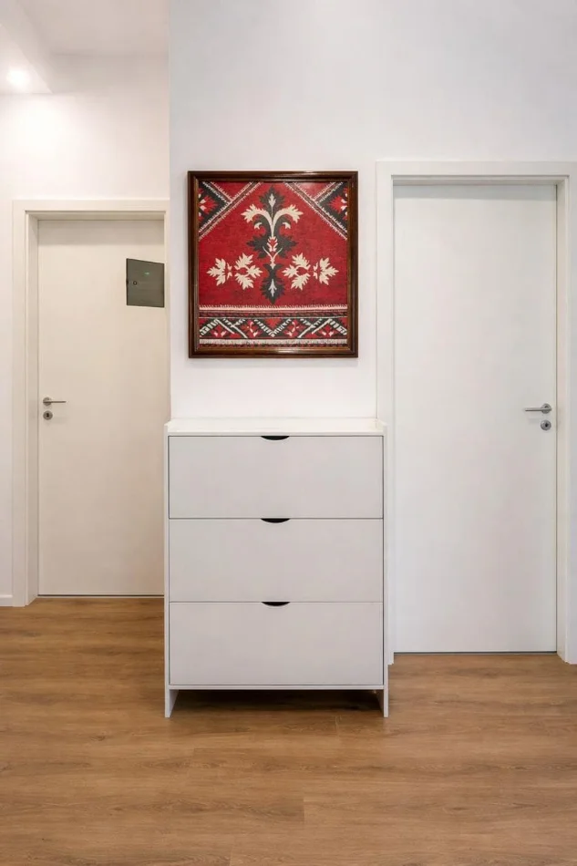 Tirane, jepet me qera apartament 1+1 Kati 6, 50 m² 440 € (Rruga Pasho Hysa)