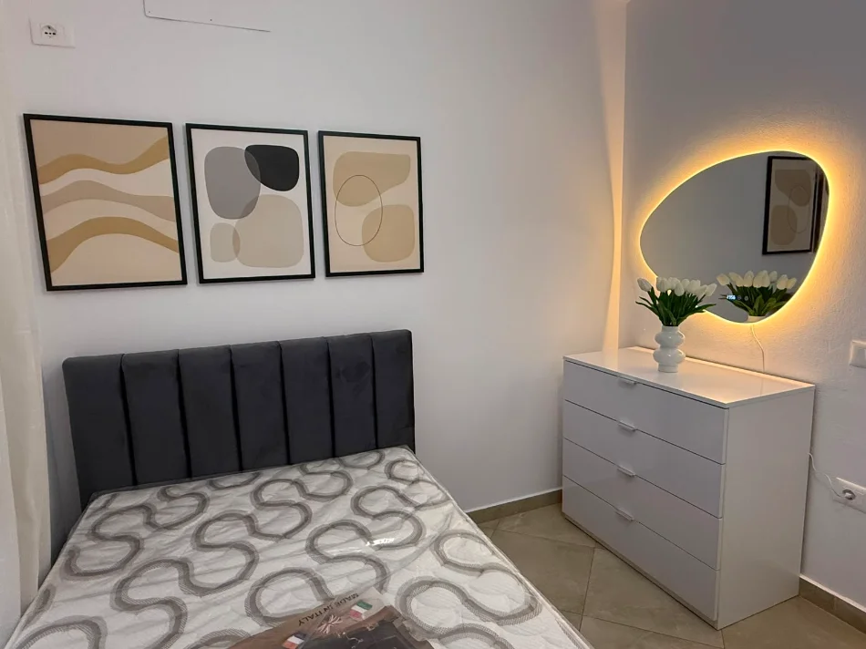 Tirane, jepet me qera apartament 2+1 Kati 4, 85 m² 800 € (Rruga e Barrikadave.)
