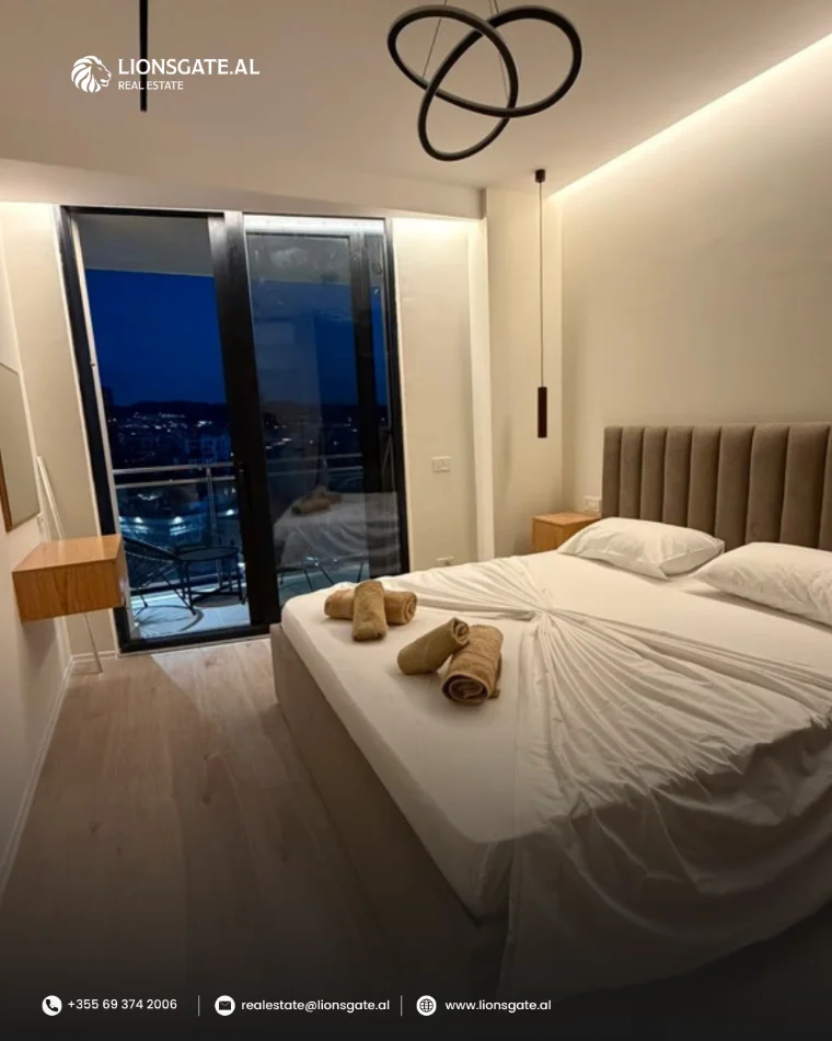 Tirane, jepet me qera apartament 1+1 , 75 m² 1.000 € 