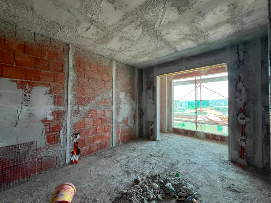 Tirane, shitet apartament 1+1+Ballkon Kati 6, 65 m² (Rruga Jordan Misja)