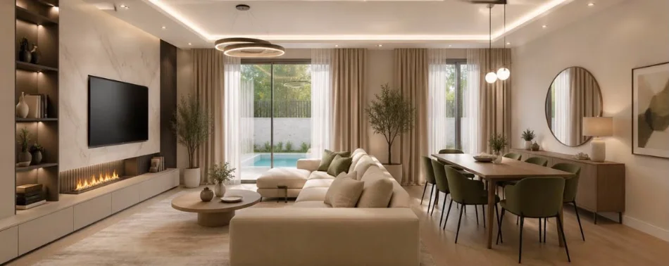 Tirane, jepet me qera Vile 4+1+Aneks+Ballkon Kati 2, 410 m² 5.000 € (COLLINA VERDE)