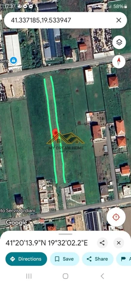 Durres, shitet toke , 4.240 m² 212.000 € (xhafzotaj)