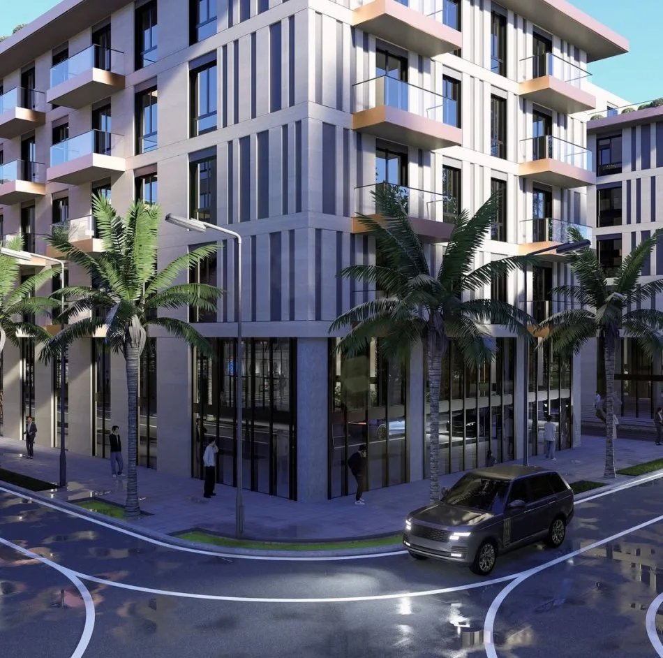 Qerret, shes apartament 1+1+Ballkon , (Palm Paradise, Qerret)