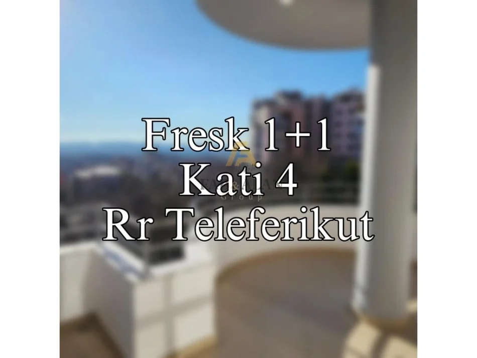Tirane, shitet apartament 1+1 Kati 4, 64 m² 84.000 € (Fresku)