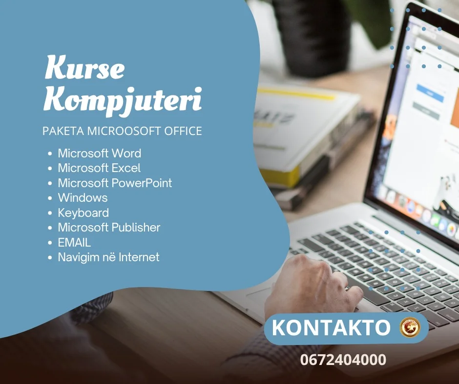 Tirane, kurse kompjuteri IT-Paketa Office Kurse per Paketen Microsoft Office
